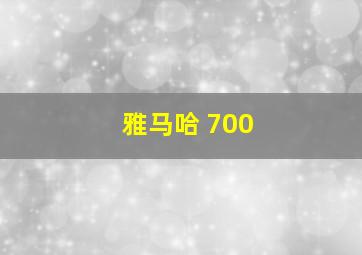 雅马哈 700